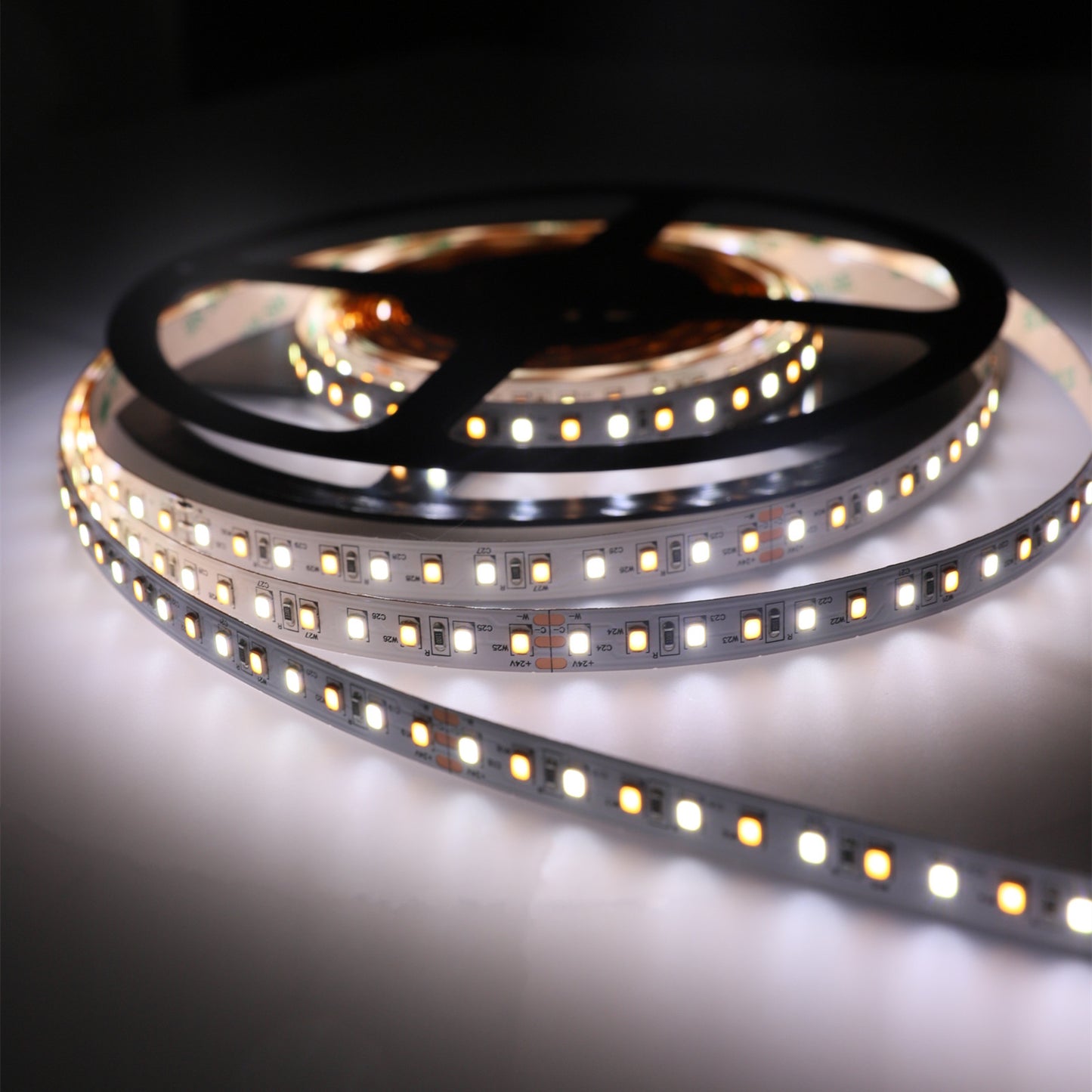 YUJILEDS CRI-MAX CRI 95+ Tunable White LED Flexible Strip 2700K-6500K - 5m/Reel