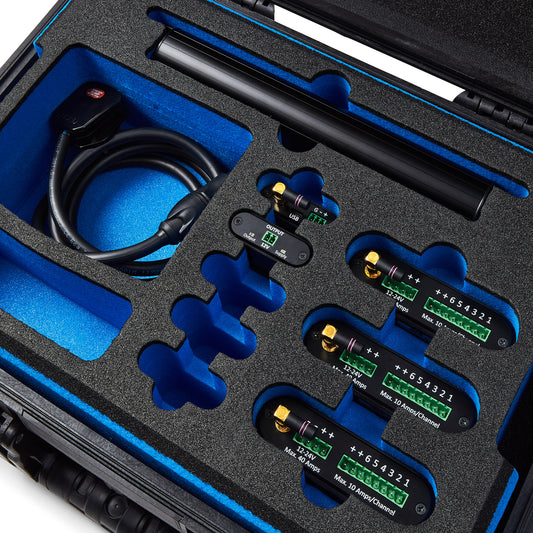 PRO GEMkit - Peli Case + 3 x GEM6 + 2 x GEM6mini + 1 x GEMboost + 1 x GEMpsu
