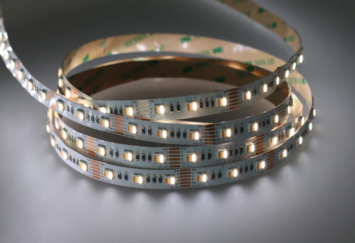 YUJILEDS CRI-MAX CRI 95+ 5-in-1 RGBWW Full Gamut LED Flexible Strip - 60 LEDs/m - 5m/Reel