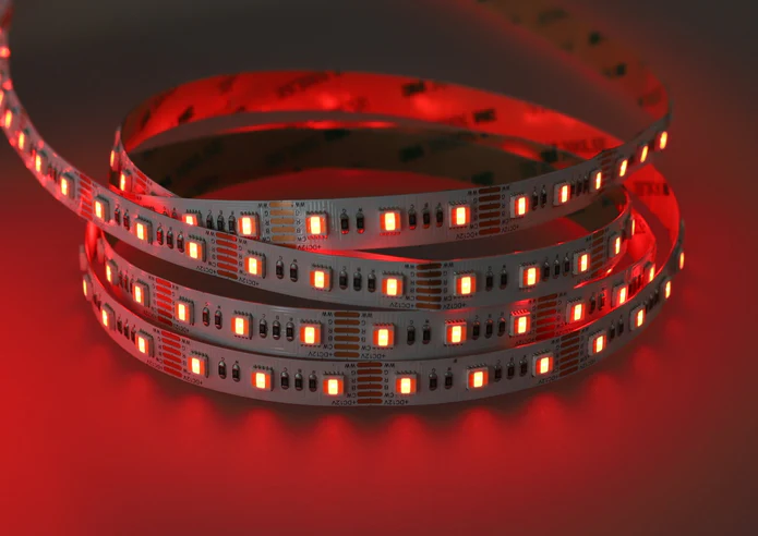 YUJILEDS CRI-MAX CRI 95+ 5-in-1 RGBWW Full Gamut LED Flexible Strip - 60 LEDs/m - 5m/Reel